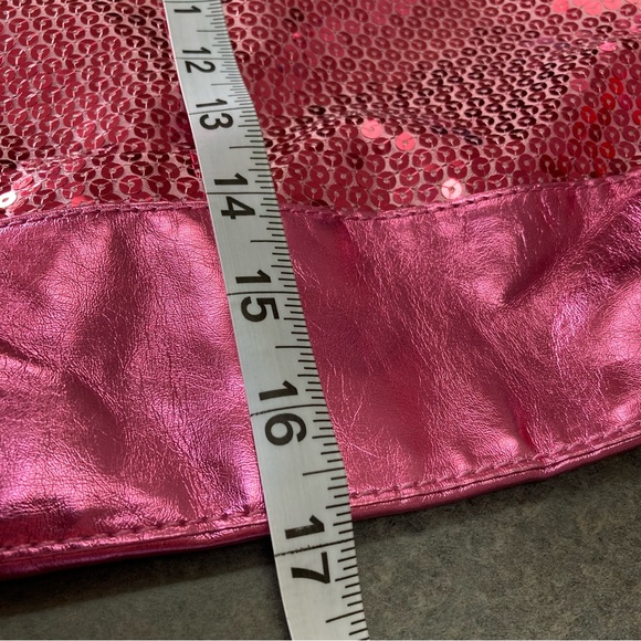Lane Bryant Pink Sequin Tote Bag NWT - Picture 5 of 8